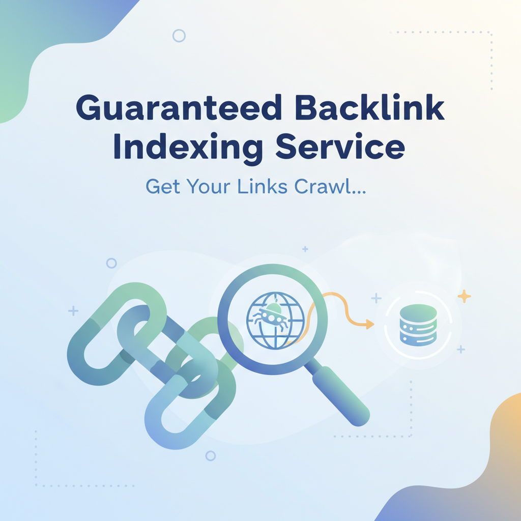 Illustration: Guaranteed Backlink Indexing Service - Get Your Links Crawl…
